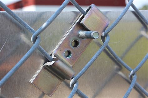 1 inch metal fence mounting bracket|fence sign holder bracket.